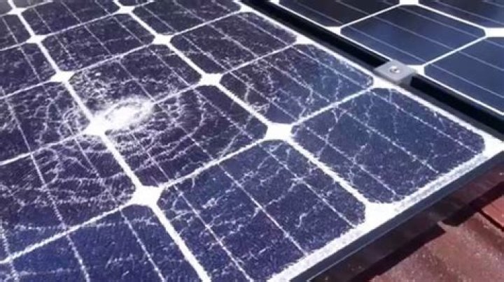 Can hail damage solar panels?