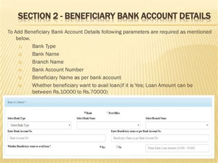 Can I add a beneficiary to my bank account?