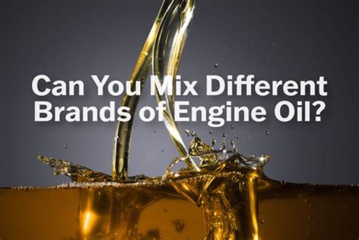 Can I mix engine oil grades?