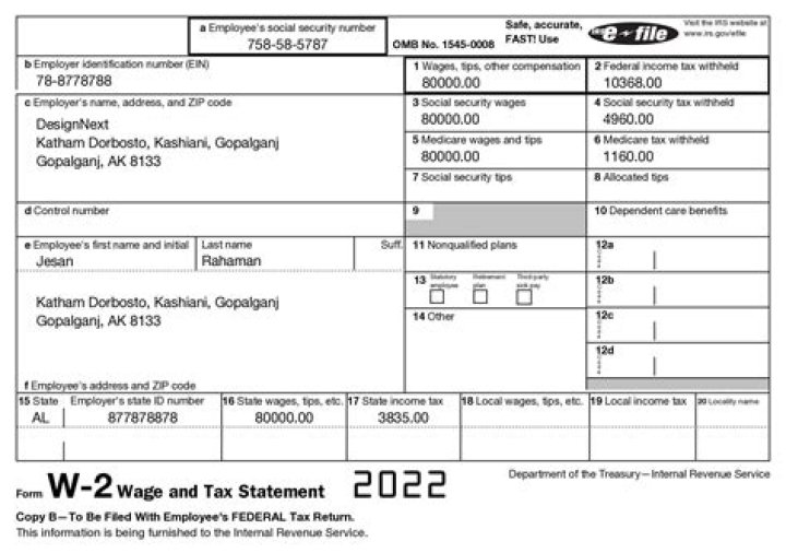How do I report foreign income without a w2?