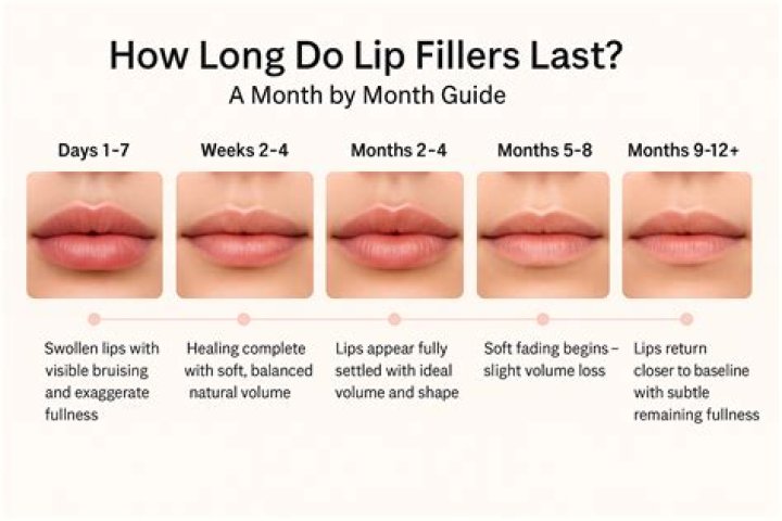 How long does Kysse filler last in lips?