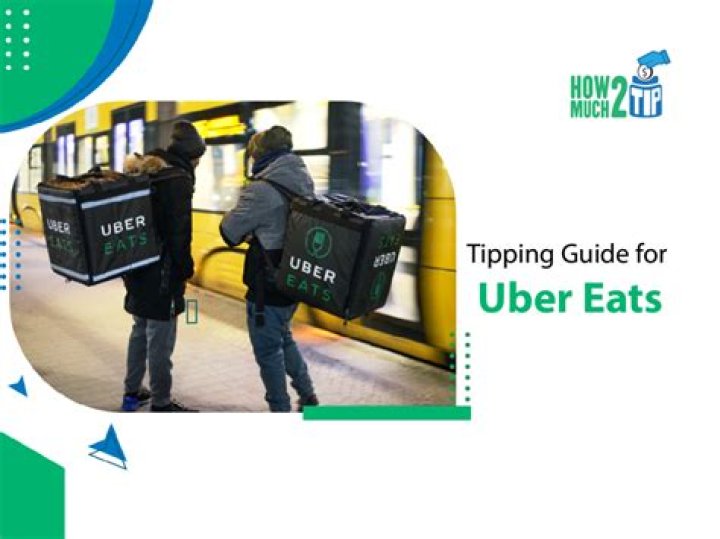 Is 4 dollars a good tip for Uber Eats?