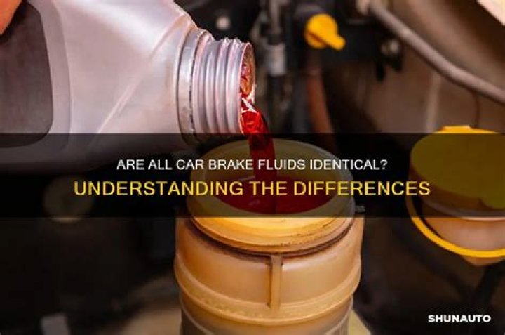 Is all brake fluid the same?