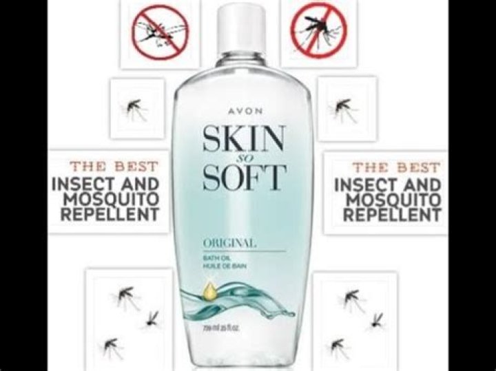 What ingredients in Avon Skin So Soft repels insects?