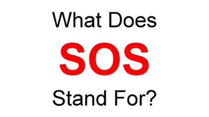 Whats does SOS stand for?